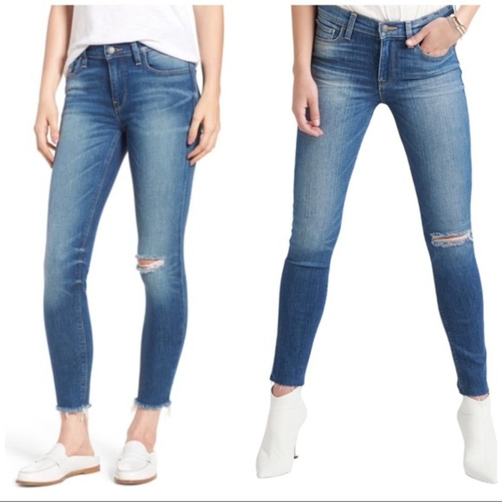 NWOT HUDSON | Nico Mid-Rise Ankle Skinny Jeans